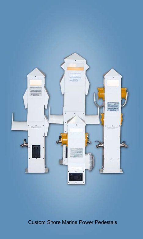 Accessories — Custom Shore Marine Power Pedestals in Miami, FL