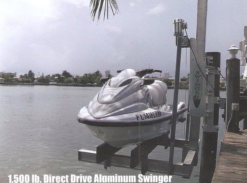 Boat Engineering — 1500 lb. Direct Drive Aluminum Swiinger in Miami, FL