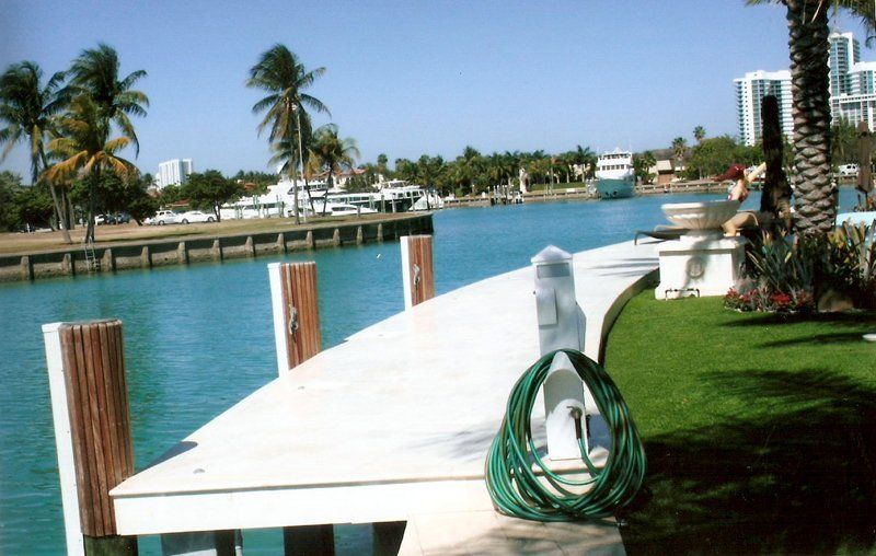 Marine Construction Services — White Side Dock in Miami, FL