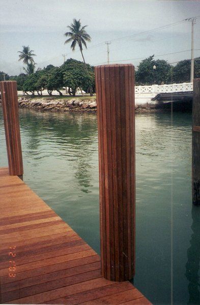 Miami — Wood Post Dock in Miami, FL