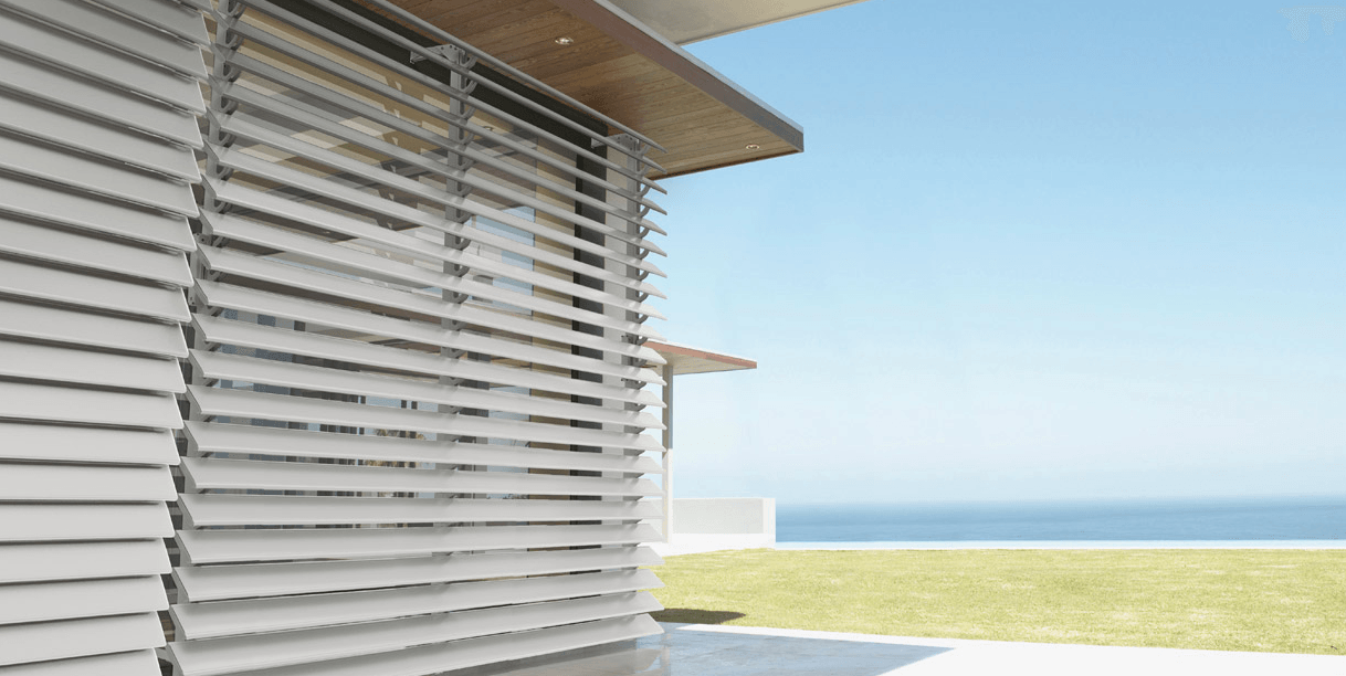 Metal Louvre Awnings — Simply Smarter Blinds in Tea Gardens, NSW
