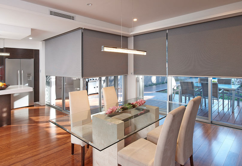 Window Coverings on the Living Room — Simply Smarter Blinds in Tea Gardens, NSW