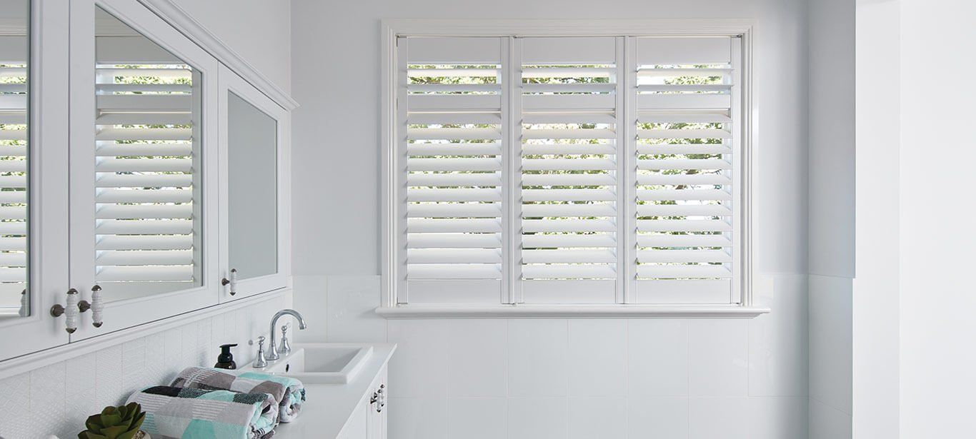 White Plantation Shutters — Simply Smarter Blinds in Tea Gardens, NSW