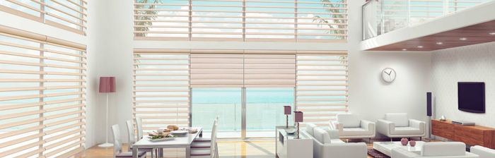 View of Sea Behind the Blinds — Simply Smarter Blinds in Tea Gardens, NSW