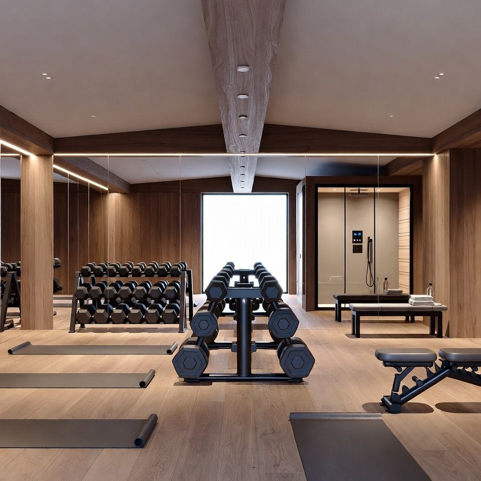 Full custom wellness room remodel with infrared sauna and salt therapy integration in Central Florida