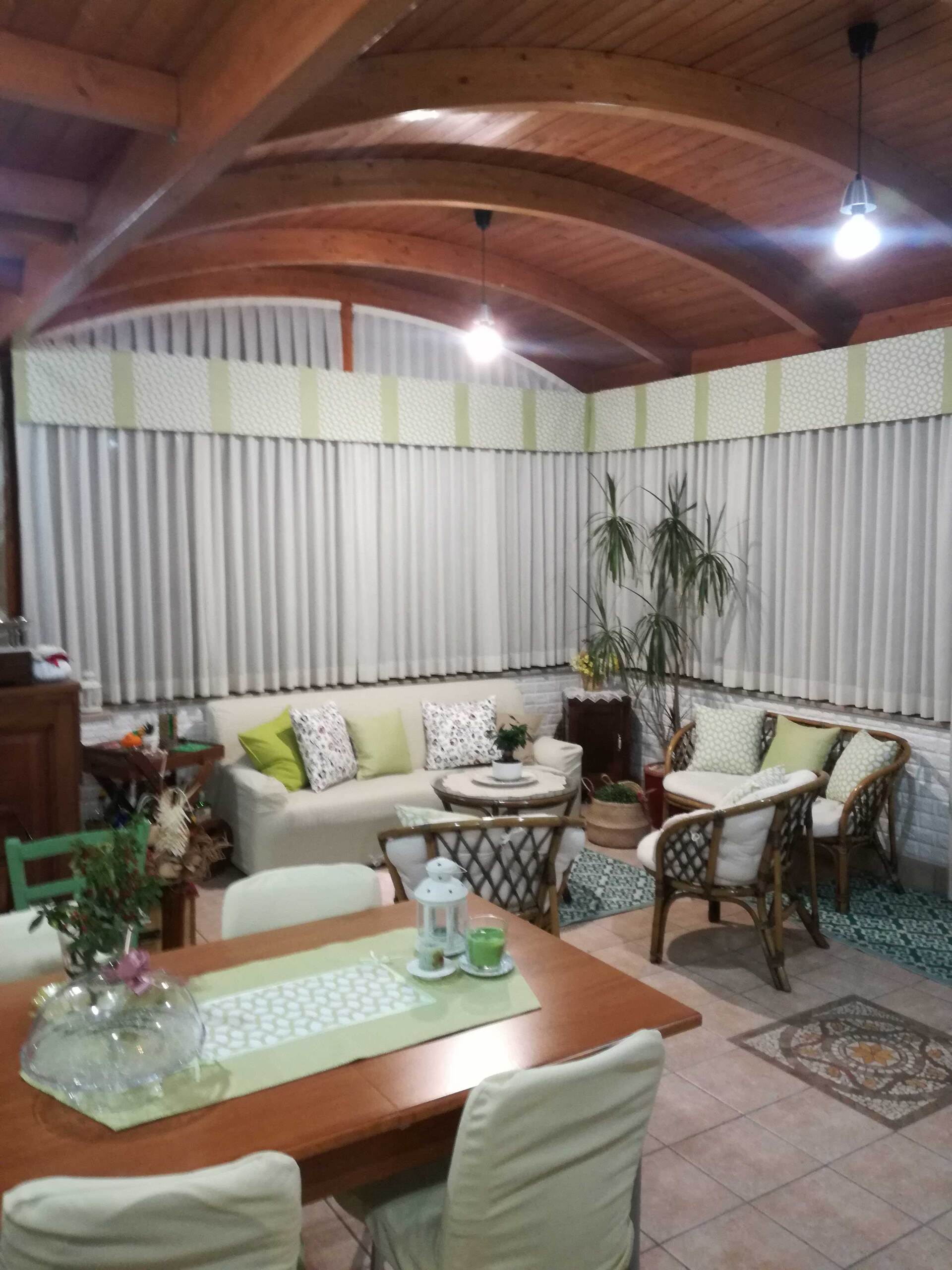 tende per spazi interni