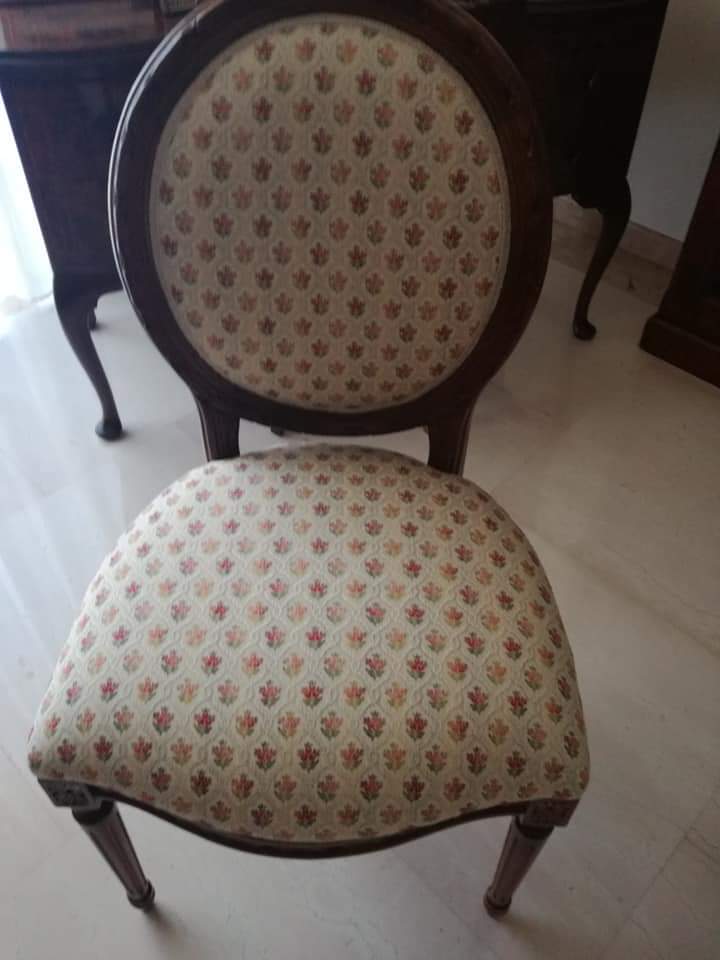 rivestimento di una sedia