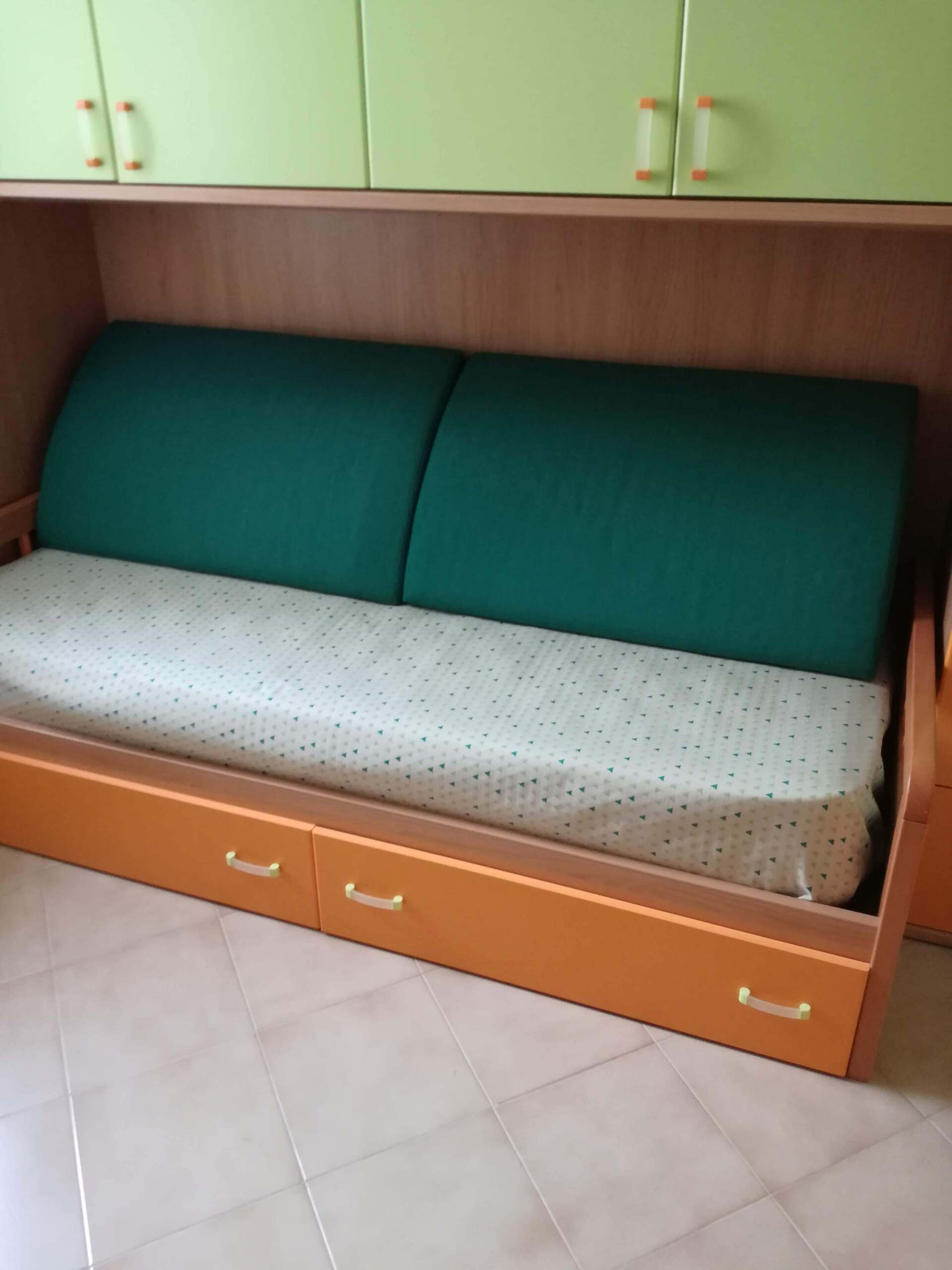 rivestimenti di un divano letto