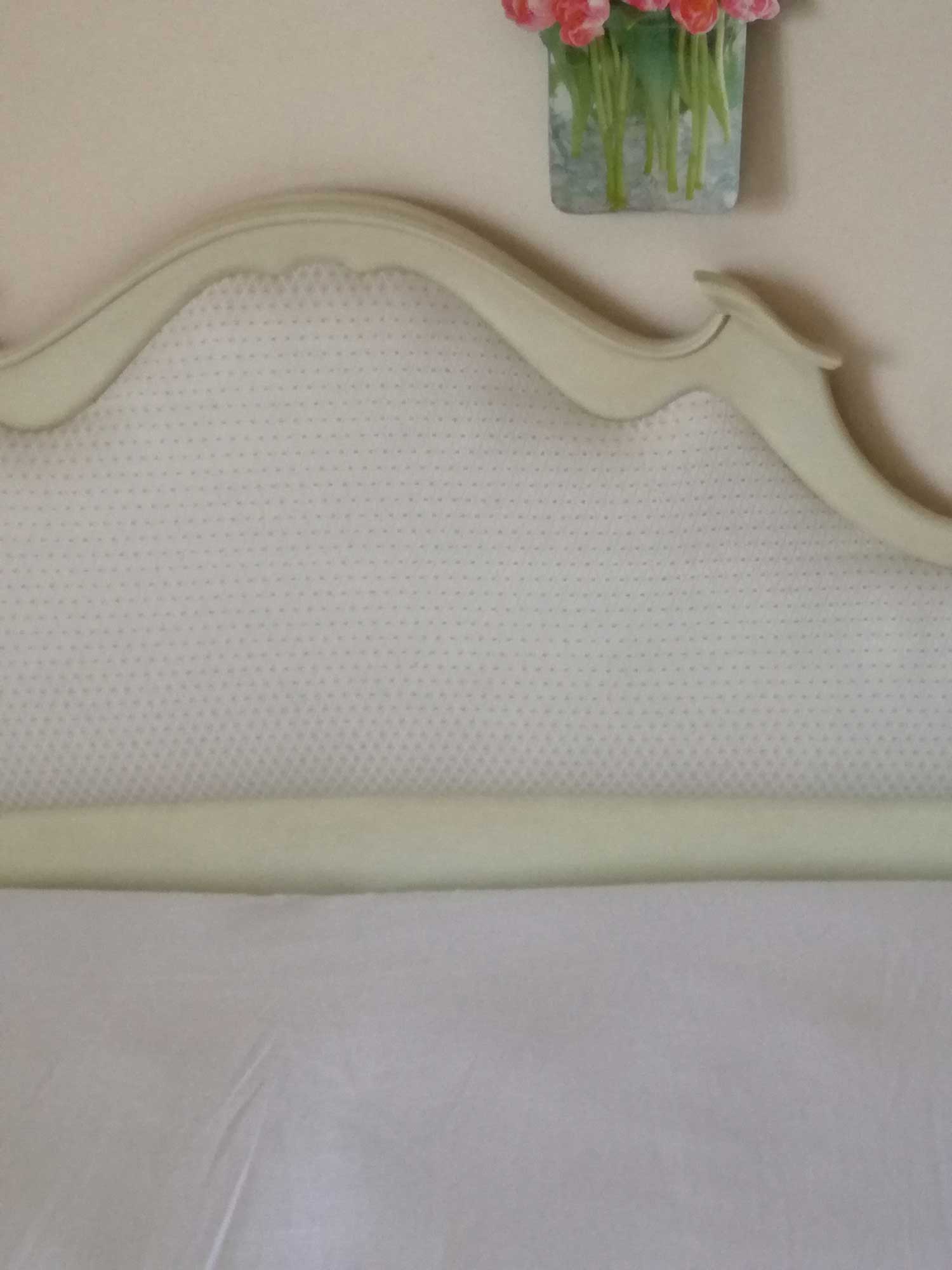 rivestimento per testiera di un letto