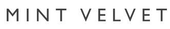The brand name "MINT VELVET" in dark gray font on a white background.