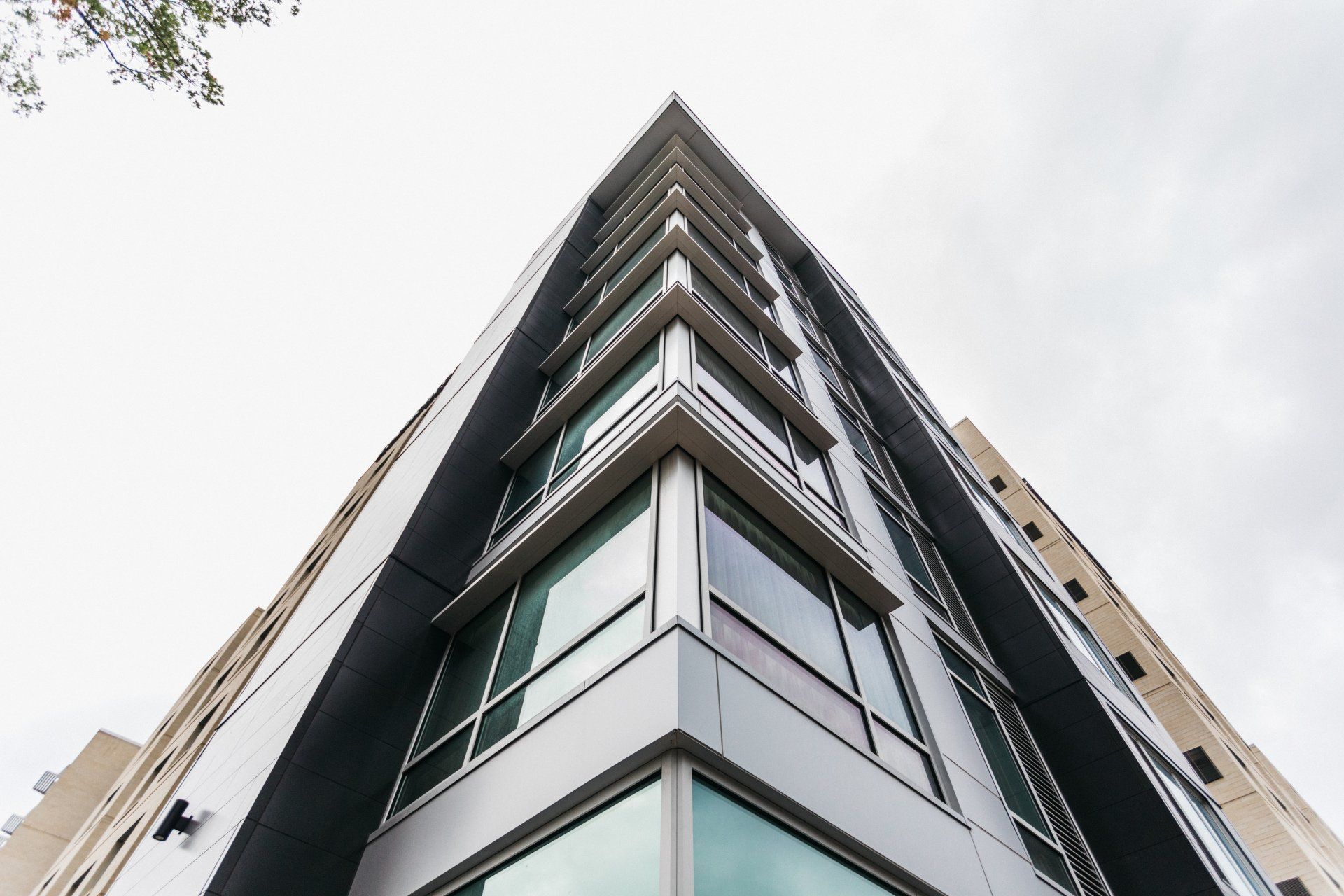 Black & Gray Themed Building With Glass Windows — Willoughby, OH — Euclid Glass & Door