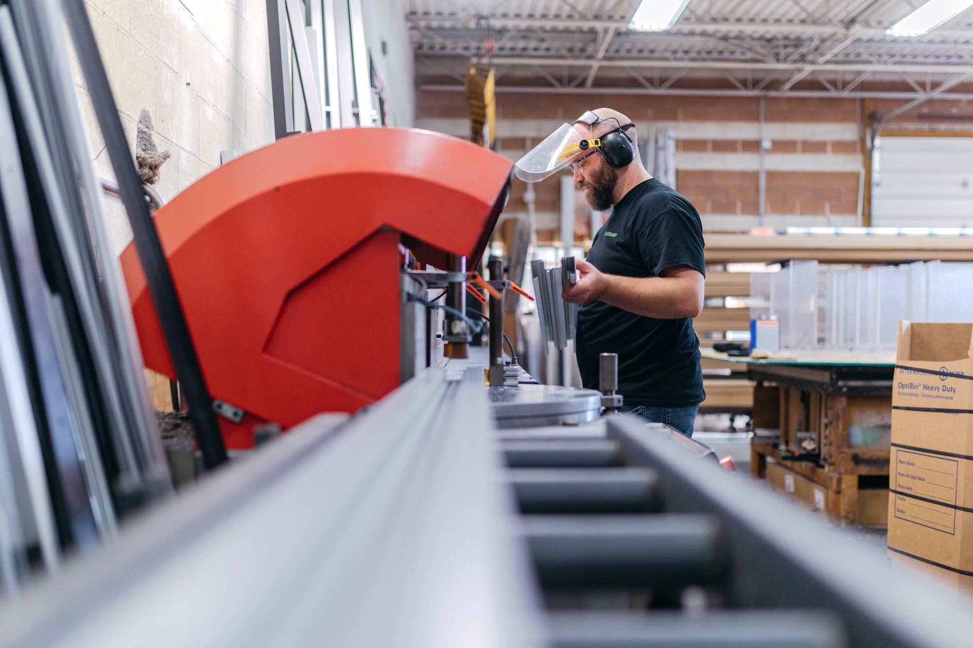 Window Making Machine — Willoughby, OH — Euclid Glass & Door