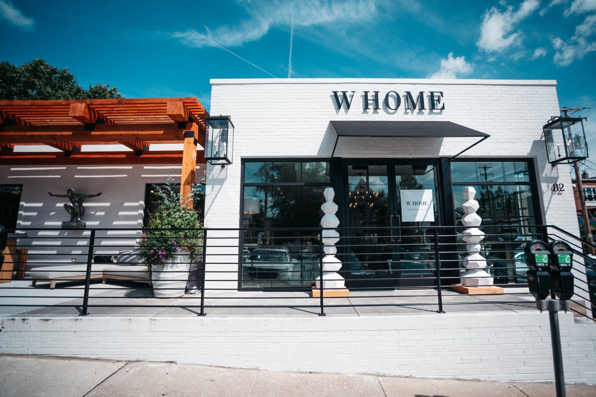 W HOME In front of A Steel Railing — Willoughby, OH — Euclid Glass & Door