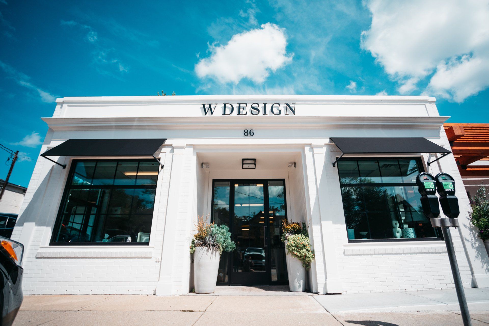 Blue Sky Above the W DESIGN Building — Willoughby, OH — Euclid Glass & Door