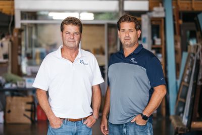 Rich and Dan - Owners of Euclid Glass — Willoughby, OH — Euclid Glass & Door