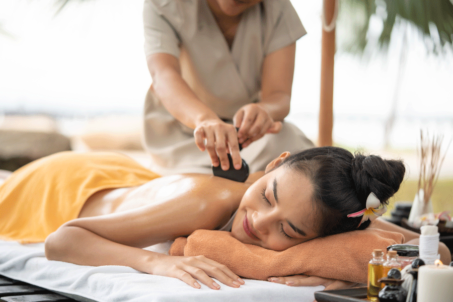 Hot Stone Massage — Normal, IL — Head To Toe Family Massage