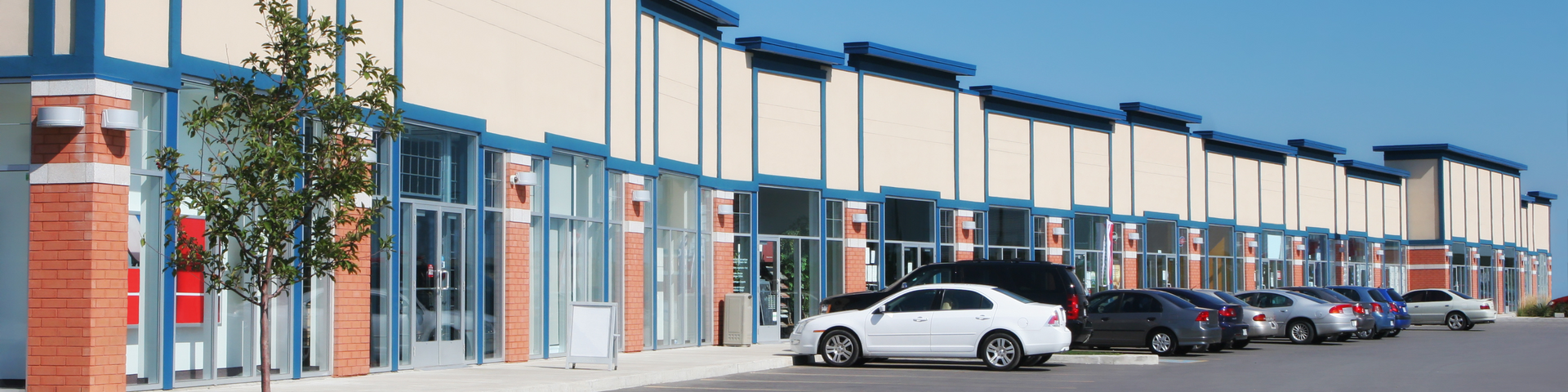 Salt life retail store in strip mall daytime