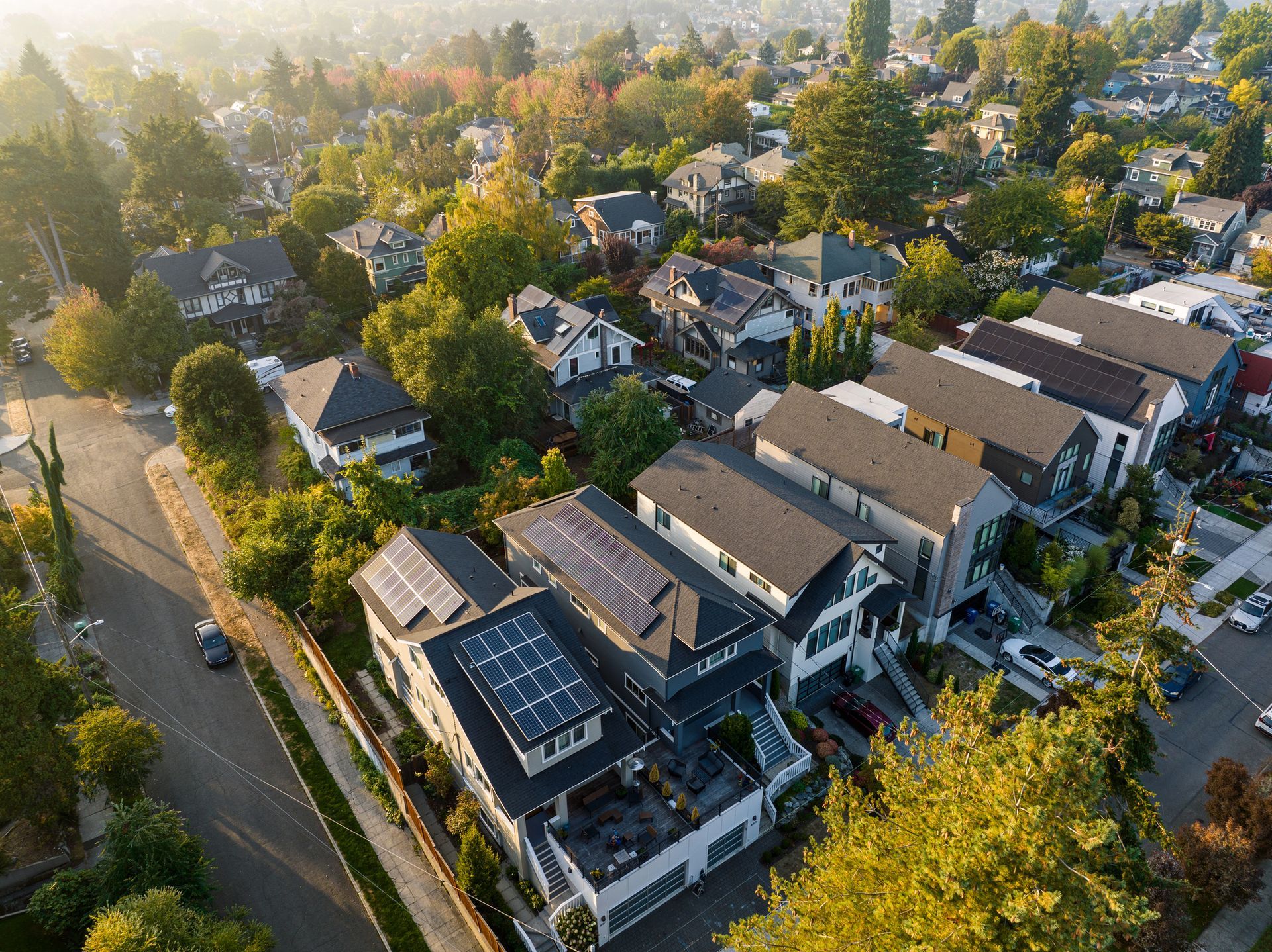 Row Of Houses — Pearl City, HI — Mana Energy Solutions