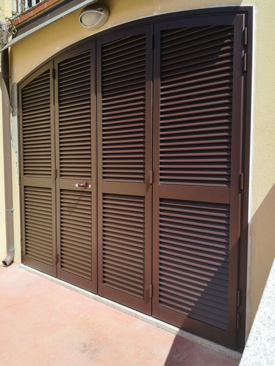 porte finestre in legno-alluminio