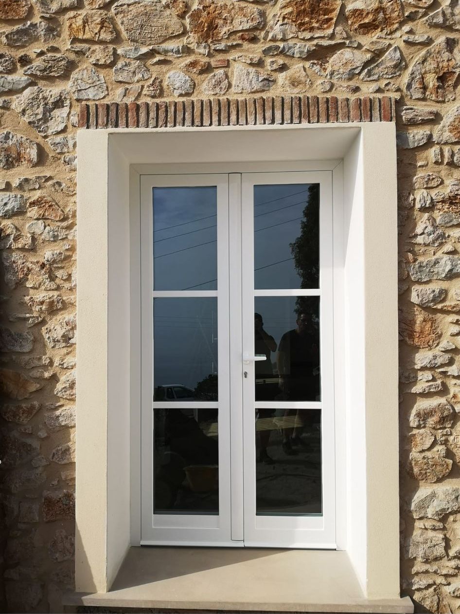 finestra in alluminio