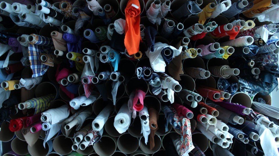 filo da cucito e tessuti