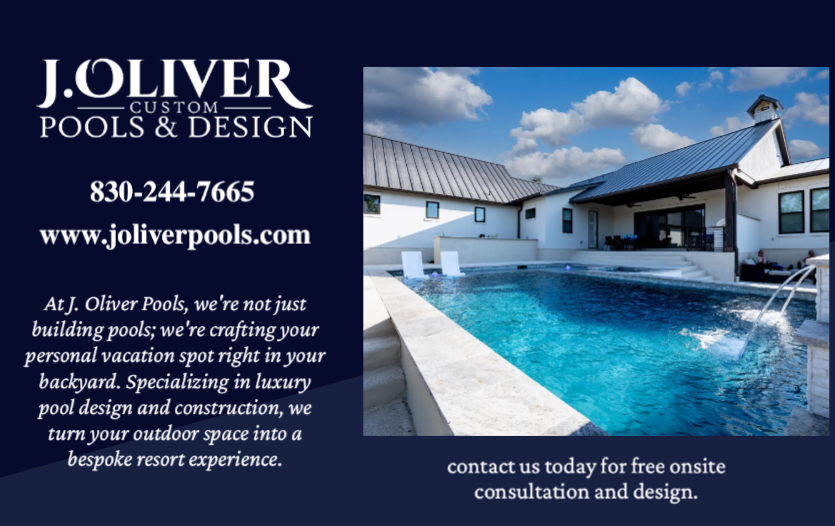 Pool Builder New Braunfels and Boerne, TX