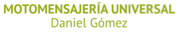 Motomensajería Universal Daniel Gómez LOGO