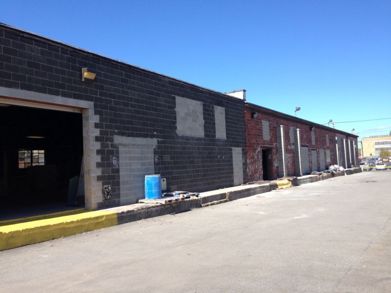 Commercial Building with Two Colors of Exterior Paint