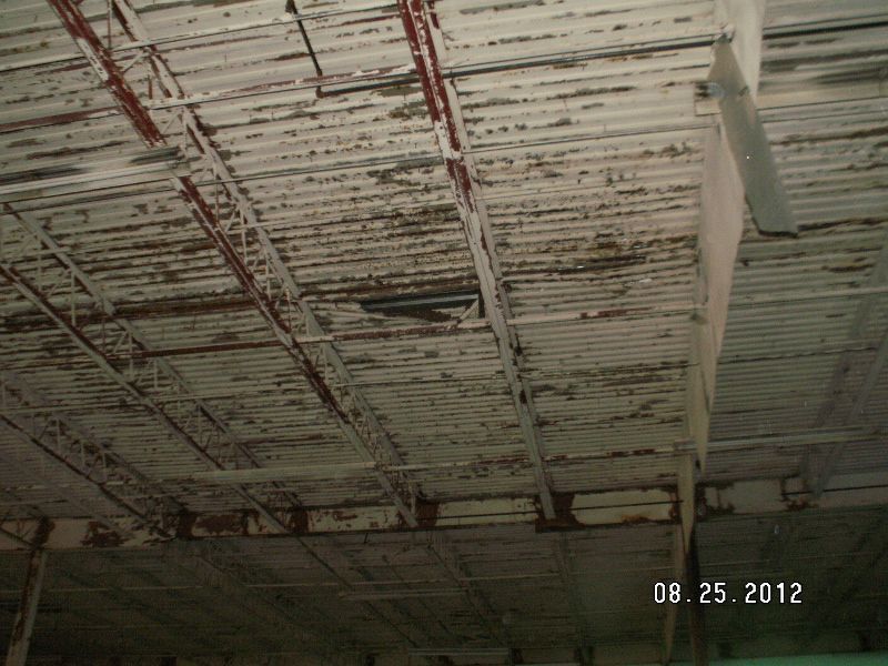 Ceiling Before Painting Contractor Work