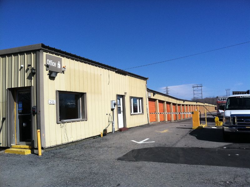 U-Haul Building in Menands Before Commercial Painting Service