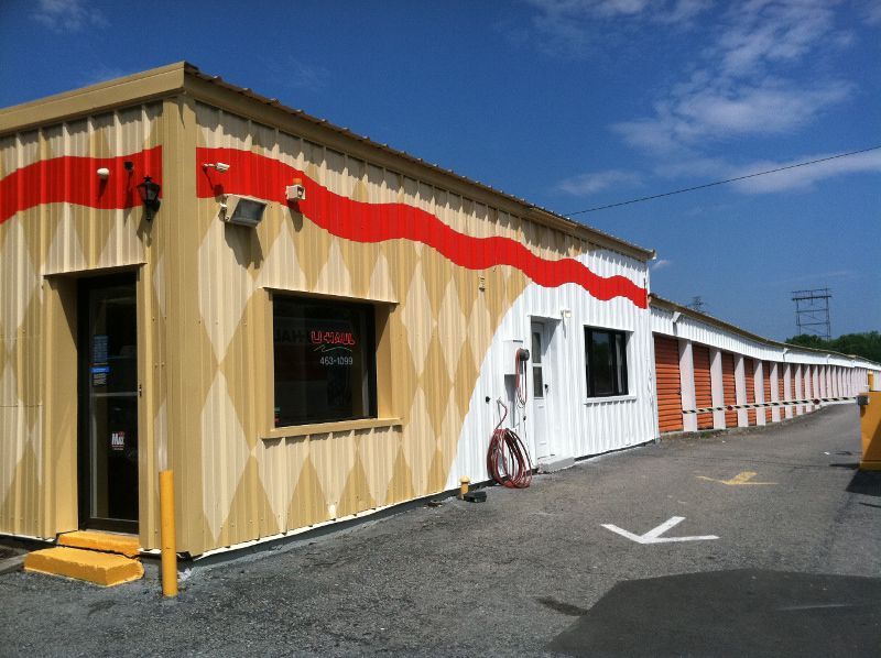 U-Haul Building in Menands After Commercial Painting Service from CDR Contracting Inc.