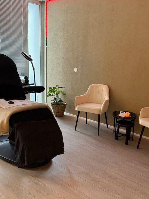 Behandelruimte van een schoonheidssalon in Waalwijk