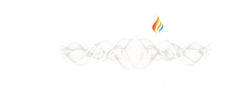 A flame-like logo with swirling shapes, against a white background.
