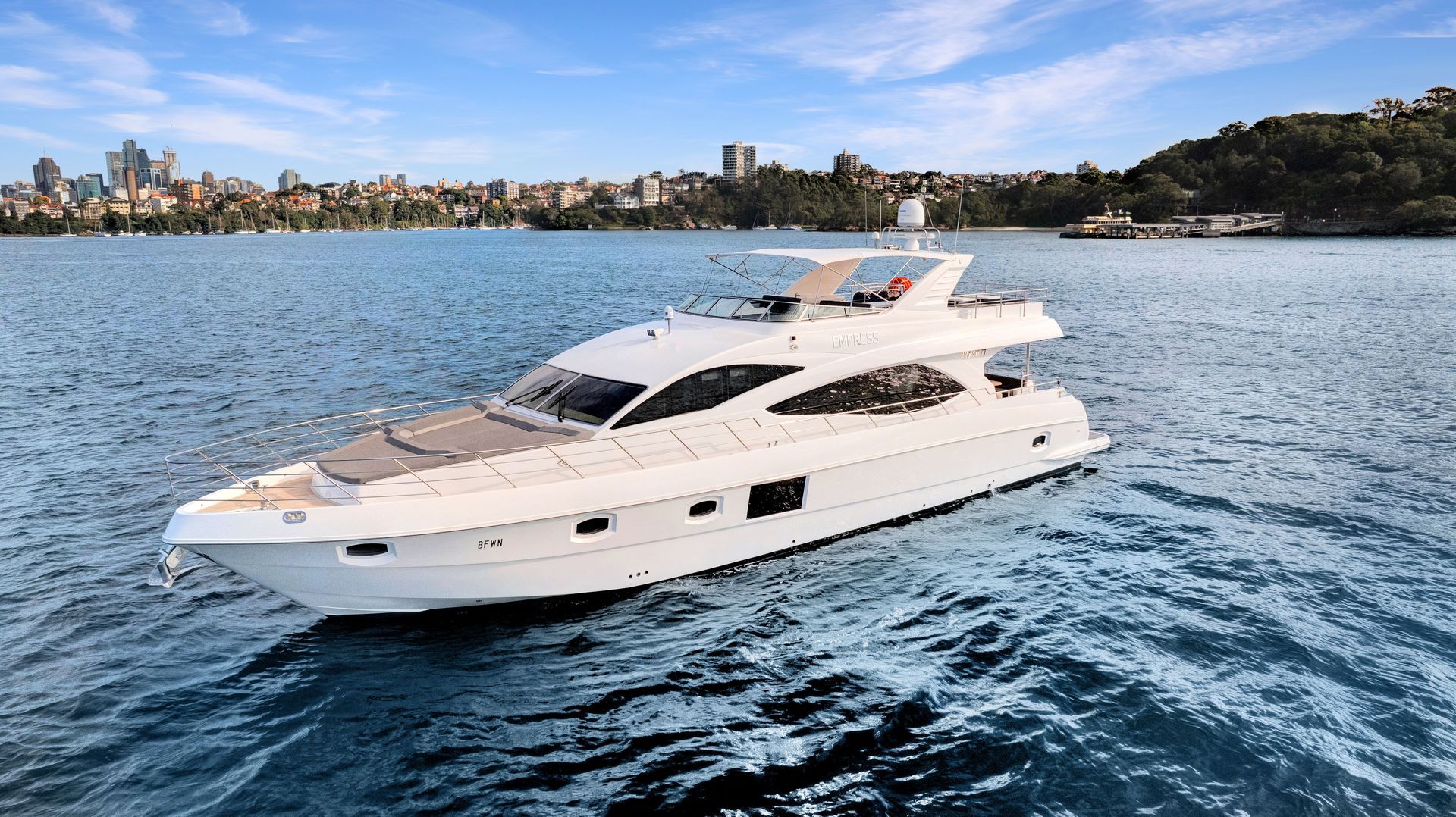 EMPRESS | From $1300 Per Hour | 36 Guests