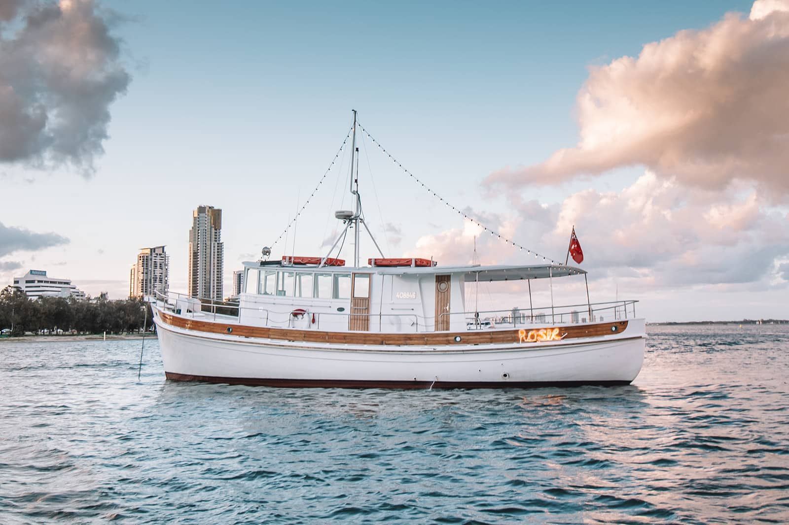 ROSIE BOAT | From $600 Per Hour | 30 Guests