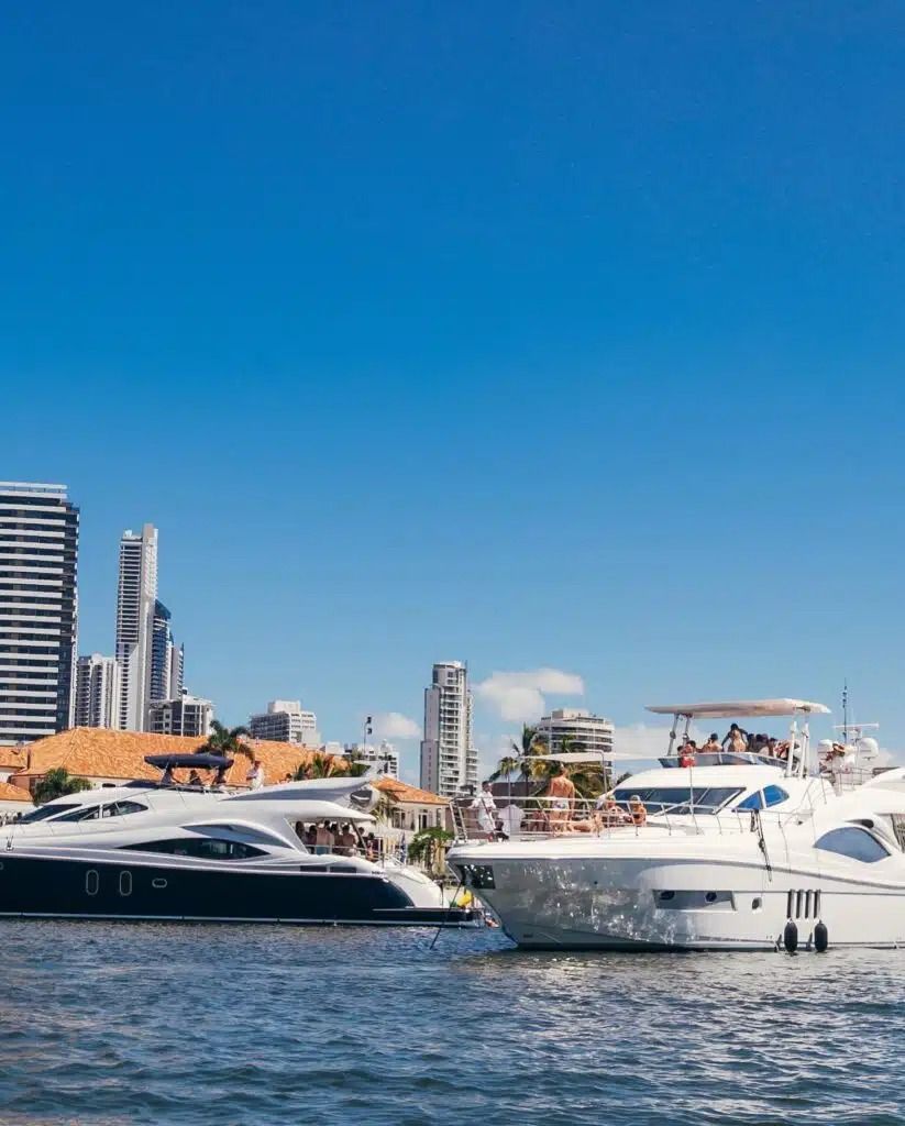 Yachts Docked at Marina — Club Nautical in Gold Coast, QLD