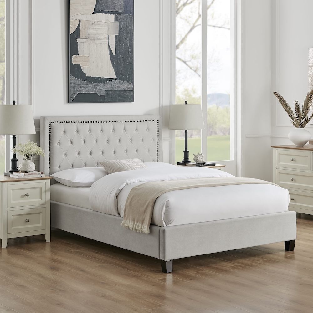 Reese Fabric Bed Frame Bristol