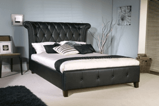 Rhodes Leather Bed Frame