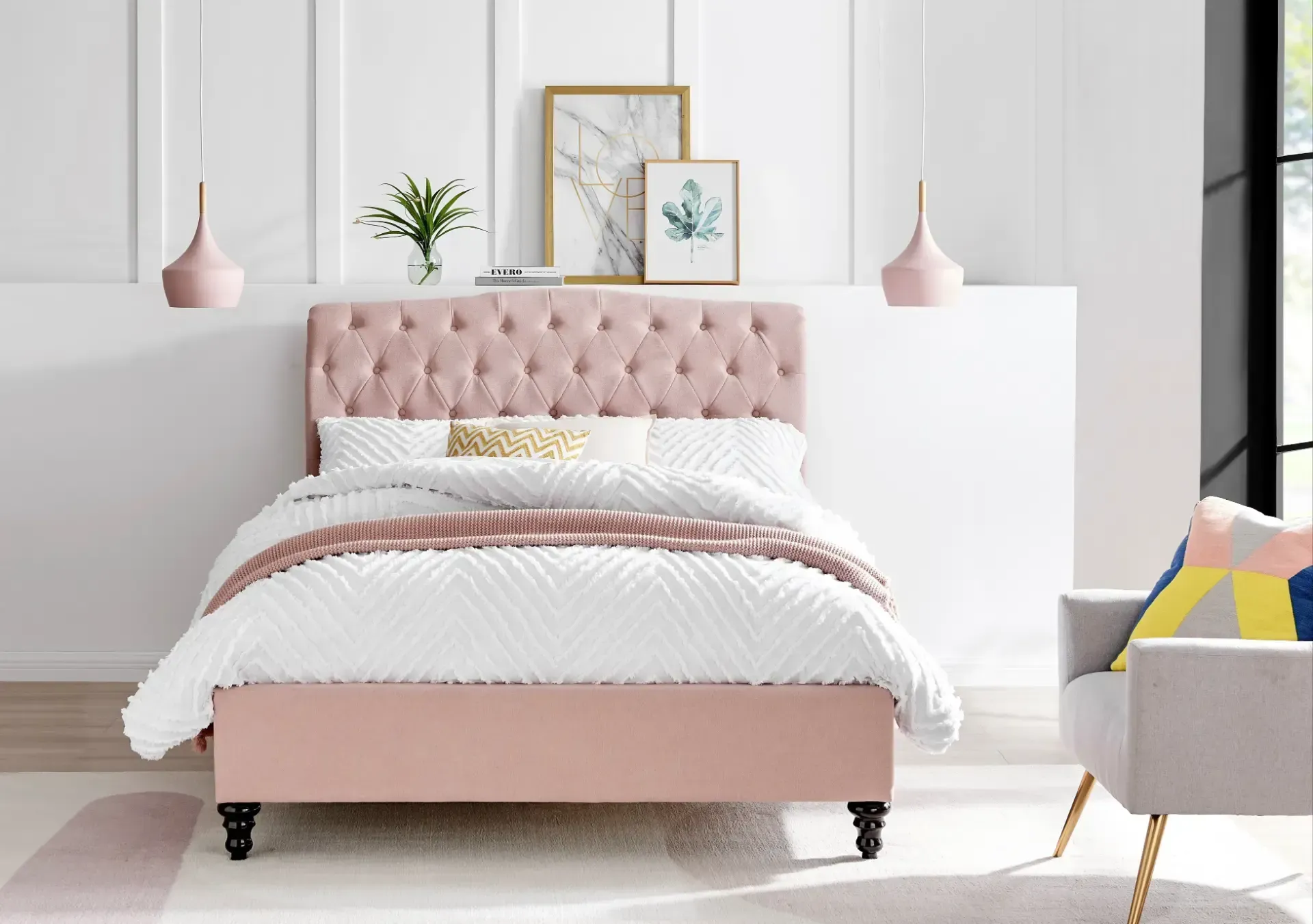 Ruby Fabric Bed Frame Bristol