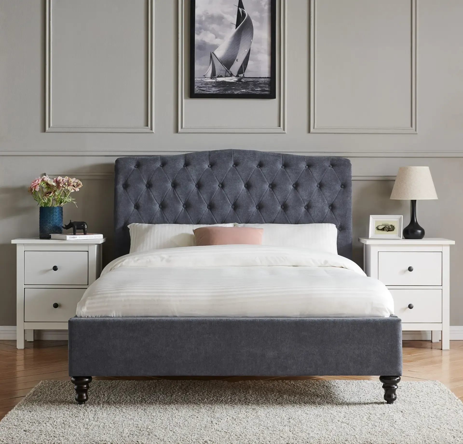 Ruby Fabric Bed Frame Bristol
