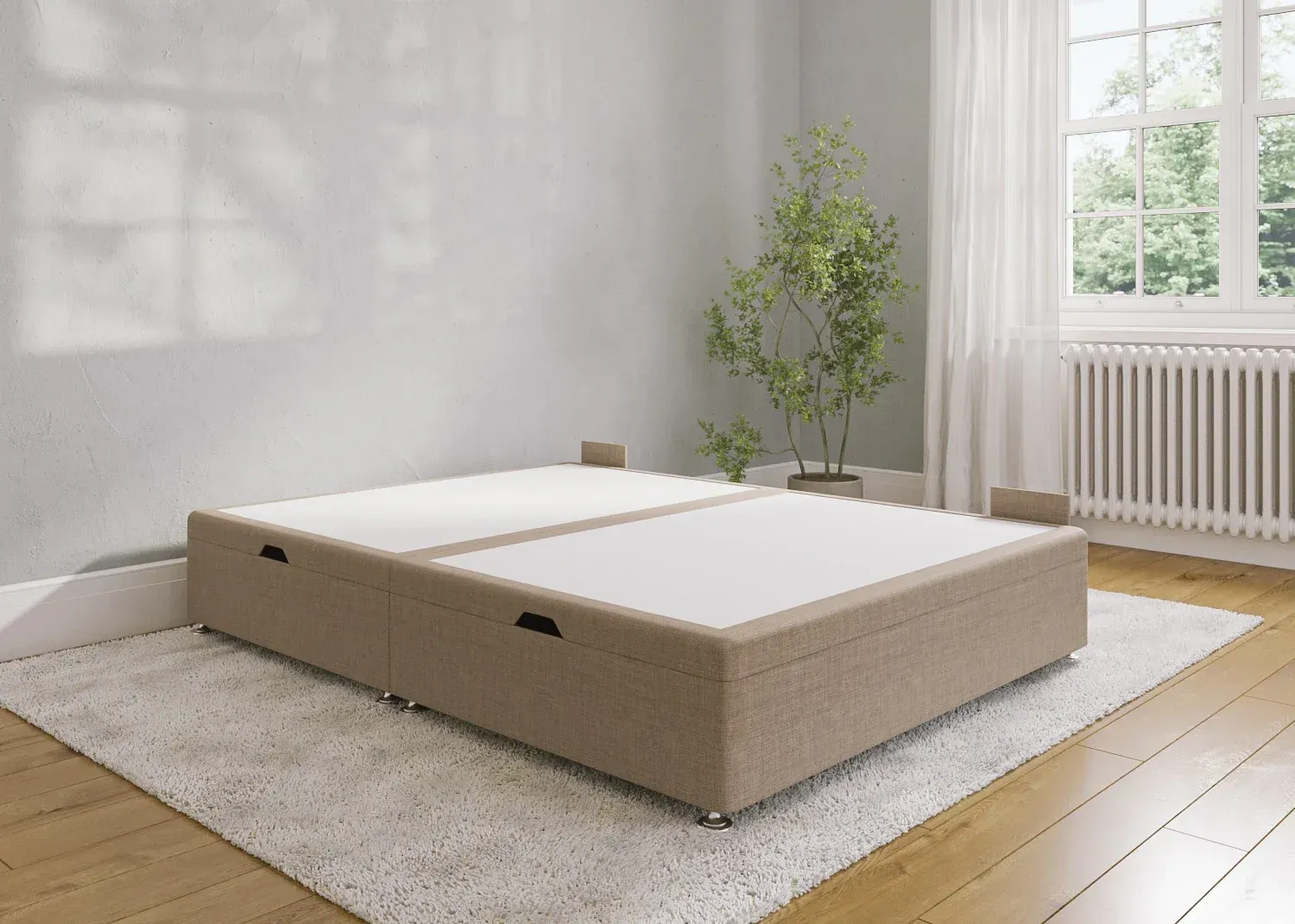 Side Opening Ottoman Divan Bases | Bedlam Beds Bristol