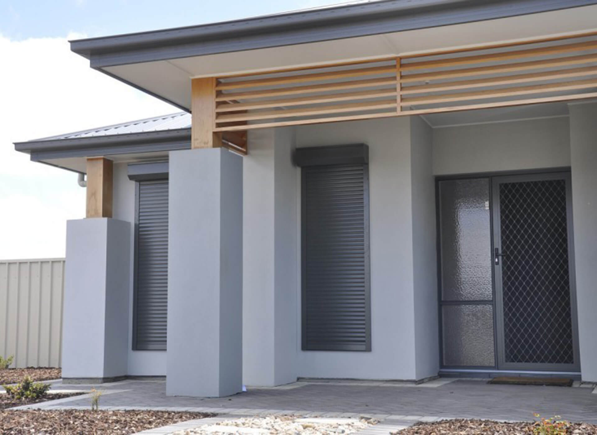 Roller Shutters from Sunraysia Outdoor Blinds