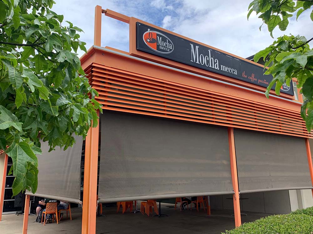 Outdoor Cafe Blinds