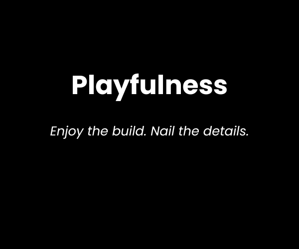 A black screen with the text 