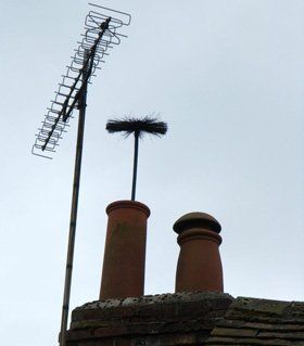 Chimney cleaning - Cockermouth, Cumbria - Frank Scott - Chimney sweeping