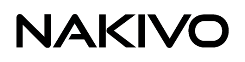 The word nakivo is written in black on a white background.