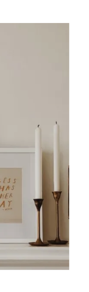 candles on candlesticks