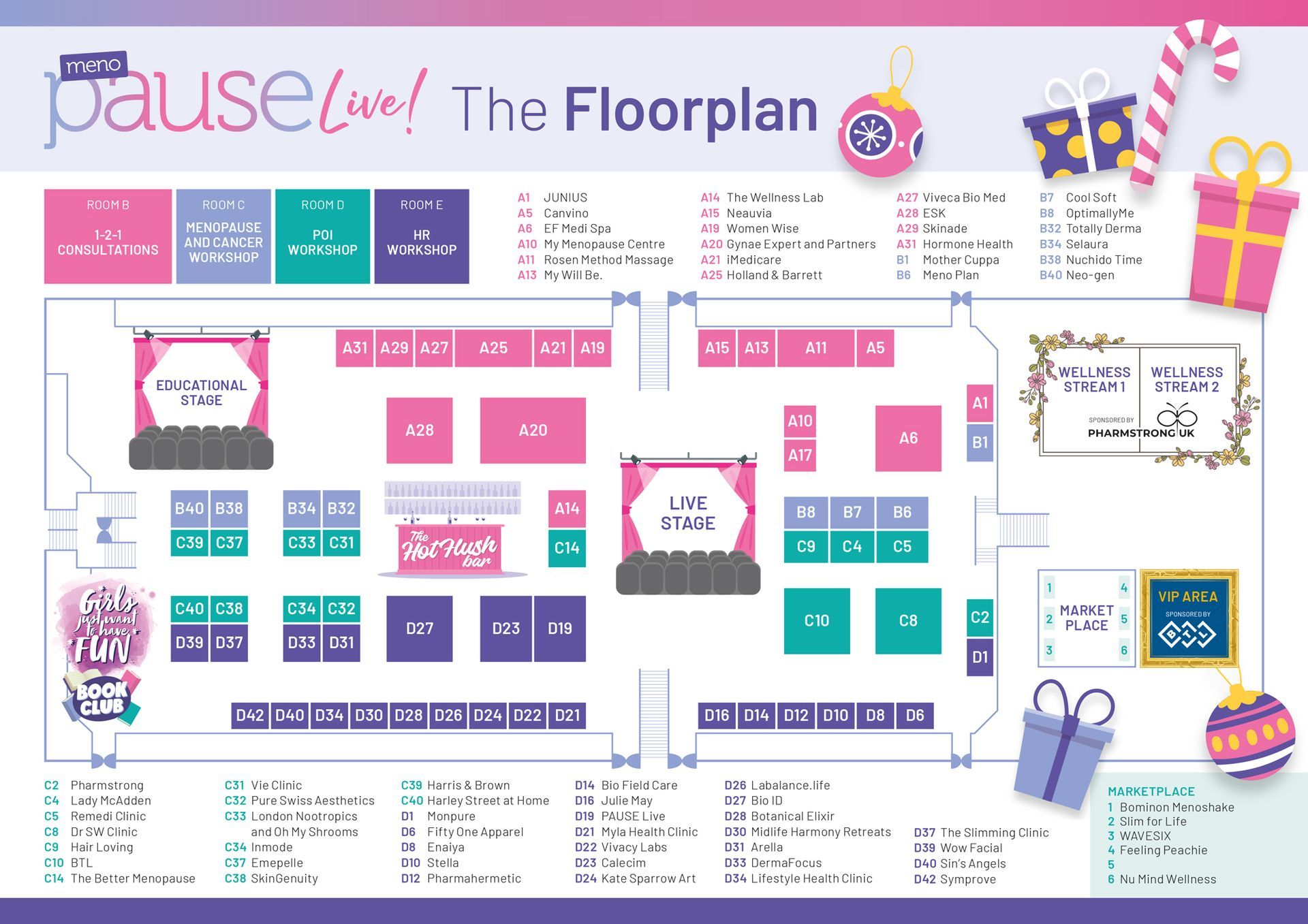 Pause Live Floorplan