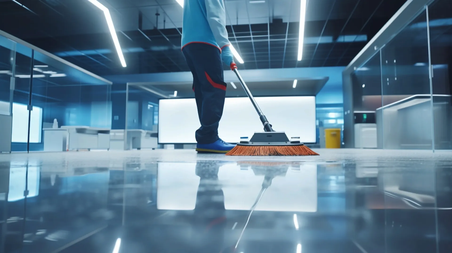 commercial space professional cleaning