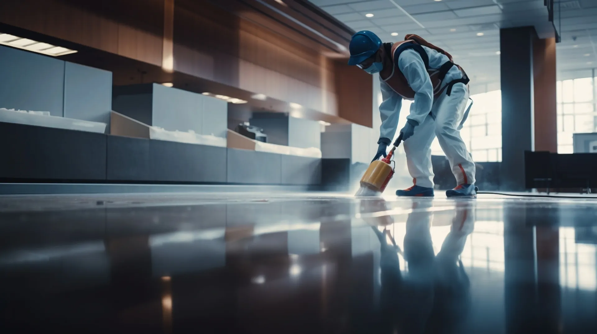 commercial space professional cleaning